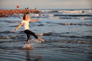 Freedom, self-care, joy, water, splashing, prioritize